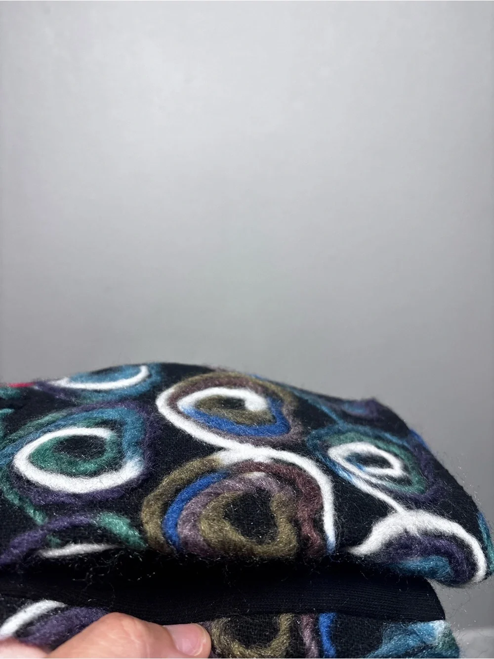 Fabric Heart Yarn Touch Gloves